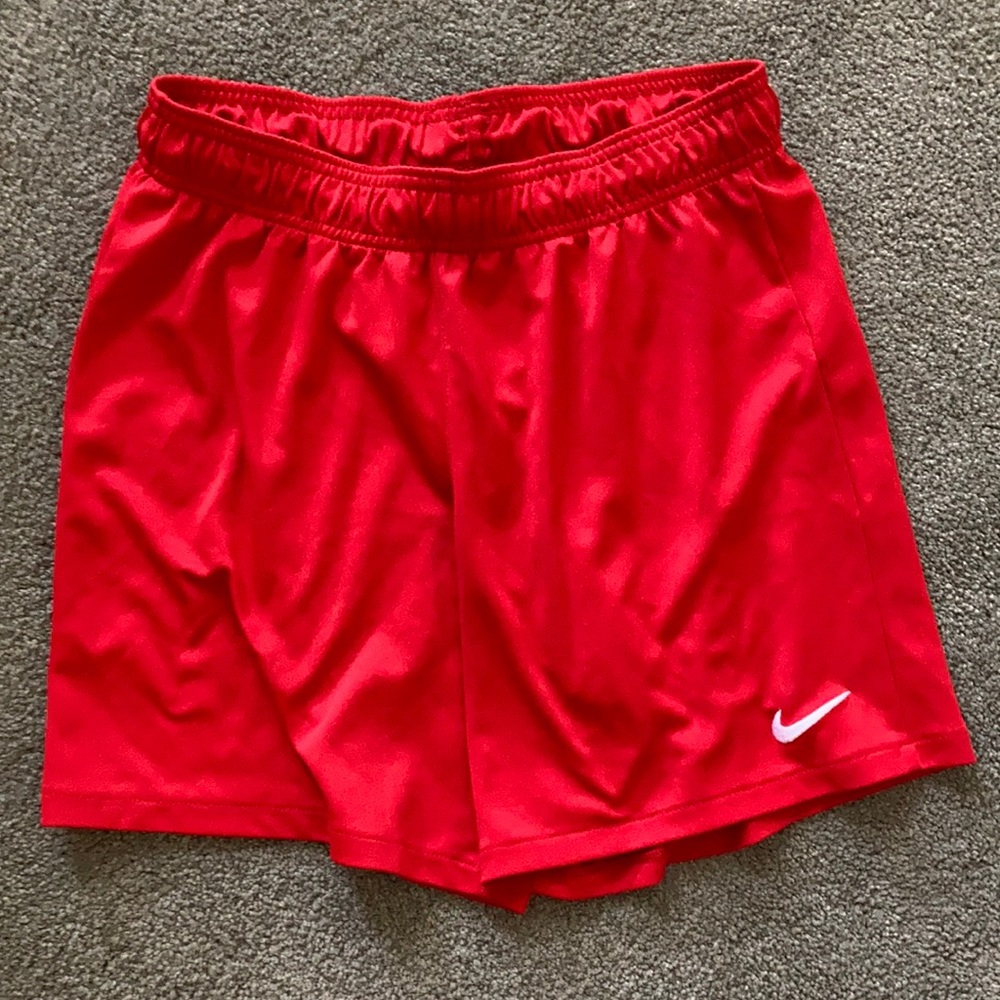 Nike Red Drifit Women’s Shorts